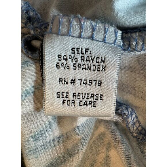 Vintage Cache Tropical Print Top Size Medium - Picture 6 of 6